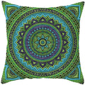 Axyaa Mandala Print Square Pillowcase - Home Decor Cushion Cover