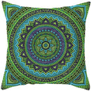 Axyaa Mandala Print Square Pillowcase - Home Decor Cushion Cover