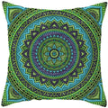Axyaa Mandala Print Square Pillowcase for Home Decor and Sofa Cushions