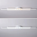 Axyaa 110x22cm Modern LED Ceiling Lights for Bedroom Living Room in Black/White