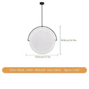 Axyaa Nordic Minimalist Chandelier for Restaurant Living Room Dining Bar Counter