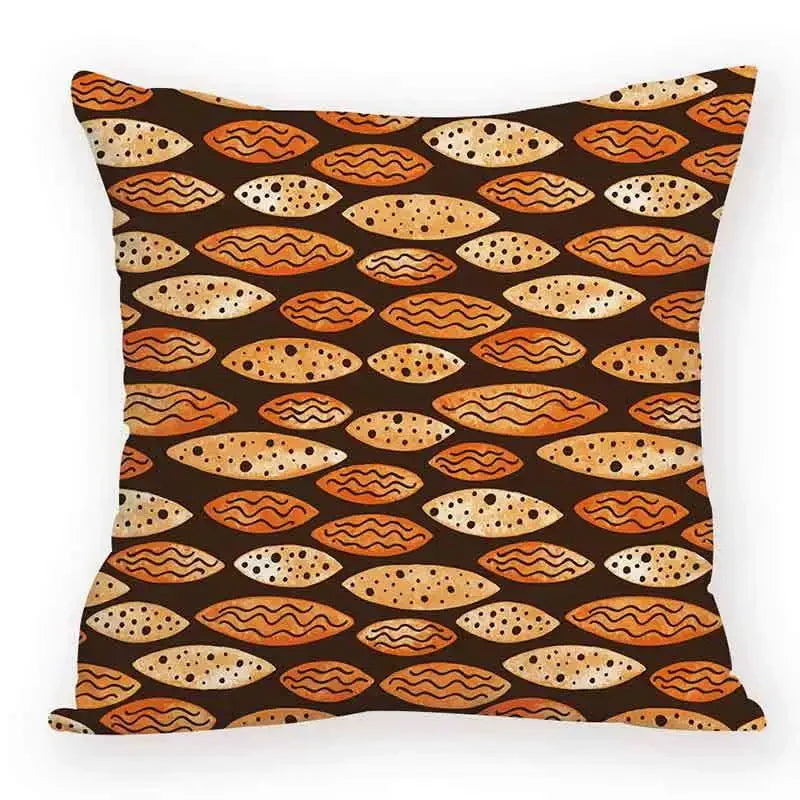 Axyaa Cartoon Animal Food Cushion Cover 45X45CM