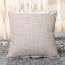 Axyaa Solid Color Linen Throw Pillow Cover - Modern Home Decor Pillowcase