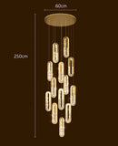 Axyaa Modern Indoor Pendant Lights LED Chandeliers for Living Room Ceiling Lamp