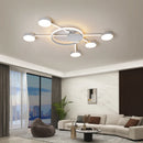 Axyaa Modern LED Chandelier Indoor Lighting for Living Study Bedroom