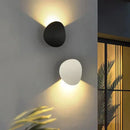 Axyaa LED Outdoor Wall Lamp: Waterproof Luxury Light for Balcony, Garden, Bedroom