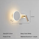Axyaa Rotatable LED Wall Light with Switch for Bedroom and Corridor