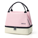 Axyaa Insulated Shoulder Strap Lunch Bag: Stylish & Portable Thermal Cooler for Work & School