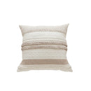 Axyaa Embroidered Cross Headboard Pillowcase Fringe Cushion Covers for Family Car Sofa