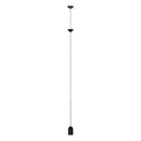 Axyaa Cone Design Decorative Hanging Cable Floor Lamp for Modern Minimalist Living Room