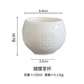 Axyaa European Relief Ceramic Tea Set for Afternoon Tea and Home Décor