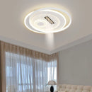 Axyaa Minimalist Black White LED Ceiling Lamp for Living Room Bedroom Indoor Lighting