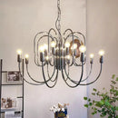 Axyaa LED Chandeliers for Modern Living Room, Indoor Ceiling Hanging Lights