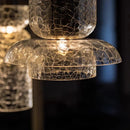 Axyaa Retro Artistic Crack Craft Glass Chandelier