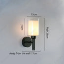 Axyaa Retro Glass LED Wall Lamp for Indoor Lighting Decoration