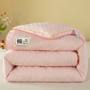 Axyaa Soybean Fiber Quilts Set - Spring/Autumn/Winter Bedding for Warmth & Comfort