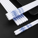 Celadon Chopsticks Set by Axyaa: High-grade, Non-slip, Heat-resistant Chinese Tableware