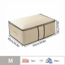 Axyaa Foldable Storage Bag for Blankets, Quilts & Clothing Organizing