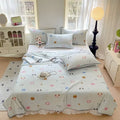 Axyaa Cool Silk Summer Quilt Set | Lightweight & Breathable Bedding