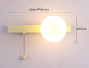 Axyaa LED Bedside Wall Lamp with Cable Switch for Bedroom, Living Room & Corridor