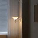 Axyaa French Glass Wall Lamp for Modern Living Room Decor