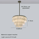 Axyaa Marble Ceiling Pendant Lamp for Dining Room Lighting