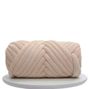 Axyaa Super Velvet Chunky Yarn - Thick Cotton Wool Tube Yarn for DIY Handwork