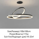 Nordic Ceiling Chandelier for Home by Axyaa