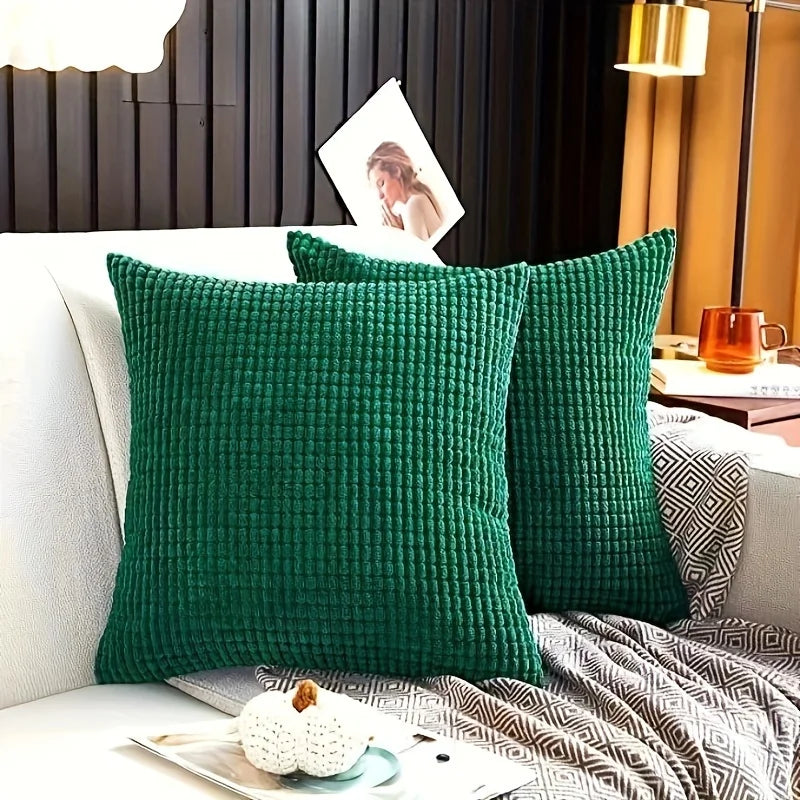 Decorative Square Pillow Cover, Axyaa Brand, Contemporary Style, 45x45CM Throw Pillow Cover