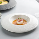 Axyaa Ceramic Dinner Plate Set - Versatile Tableware for Home Dining