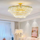 Axyaa Crystal Light Chandelier for Living Room, Bedroom, and Dining Room