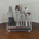 Stainless Steel Chopstick Holder Storage Box Rack for Axyaa