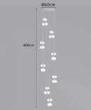 Axyaa Modern Dining Room Pendant Light LED Chandelier Ceiling Lamp Interior Lighting