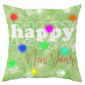 Axyaa LED Christmas Snowflake Pillowcase - Festive Home Decor & Party Accent