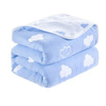 Axyaa 6-Layer Cotton Duvet & Chiffon Towel Set for Adults & Children