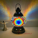 Axyaa LED Mosaic Camping Light - Rechargeable Portable Lamparas for Outdoor, Home, & Emergency