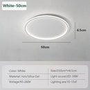 Axyaa Super Slim LED Ceiling Light for Home Decor Lighting