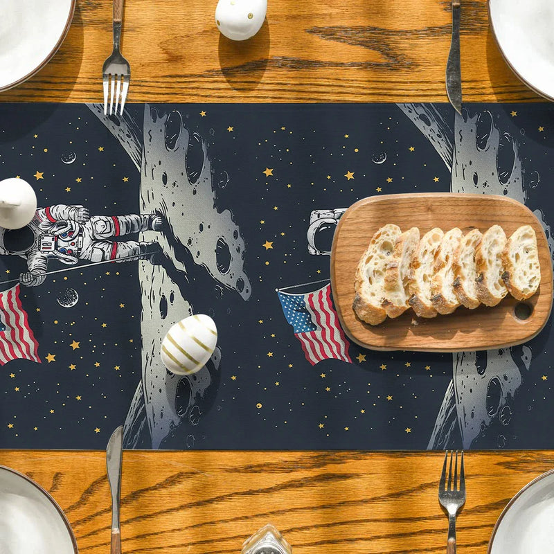 Axyaa Rustic Table Runner for Dining and Wedding Decor