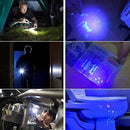 Axya UV Pen Light 395nm Ultraviolet Flashlight LED Blacklight Detector