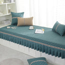 Axyaa Linen Quilted Bay Window Mat - Sofa Cushion & Kang Mat 2025
