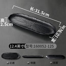Axyaa Melamine Dinner Plate: Thick & Non-Slip Hot Pot Tray for Kitchen Storage