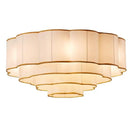 Axyaa Auspicious Cloud Fabric Chandelier Pendant Light for Hotel, Living Room, Restaurant