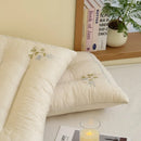 Axyaa Royal Grass Floral Sleep Pillow | Soft & Comfortable Solid Color Design