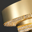 Axyaa Golden Crystal Chandelier for Luxury Home Decor