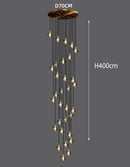 Axyaa Modern LED Pendant Chandelier for Living Room and Dining Room Lighting