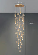 Nordic-Style Axyaa Home Lighting Collection: Chandeliers for Living Room, Dining Room, Staircase & More