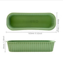 Silicone Rectangular Cake Mold Set by Axyaa: Baking Molds for Cake, Bread, Toast, and Ice Cubes