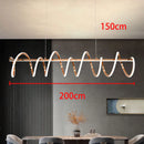 Axyaa LED Chandeliers Indoor Ceiling Lamp Modern Living Room Hanging Lights