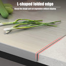 Axyaa Stainless Steel Chopping Board - 60*40cm Multifunctional Kitchen Cut Board