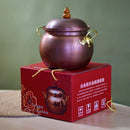 Axya Copper Soup Pot for Gas and Induction Cookers - Handmade Pure Copper Stewpot